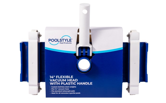 14" Vacuum Flex Head with ABS Handle