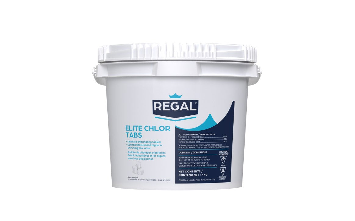 Regal Elite Chlorine Tablets 7KG Pail